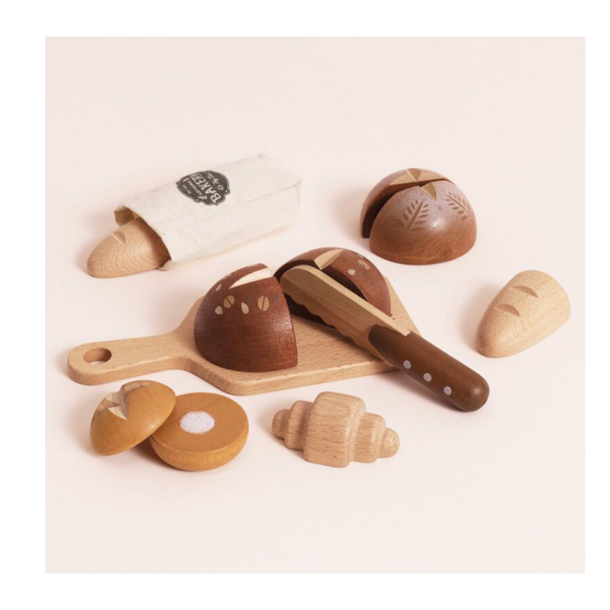 Le Toy Van Bread, Loaf and Knife Set