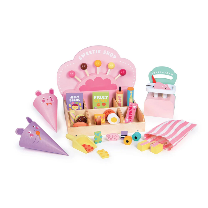 Tender Leaf Toys Pretend Sweetie Pic N Mix Shop