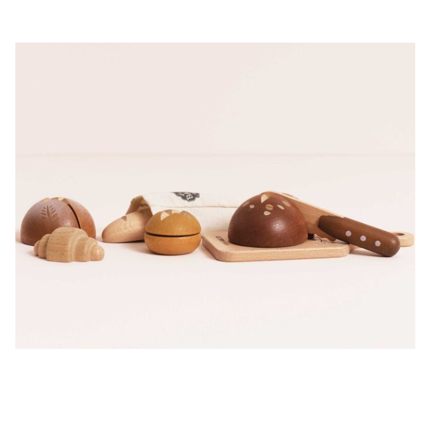 Le Toy Van Bread, Loaf and Knife Set