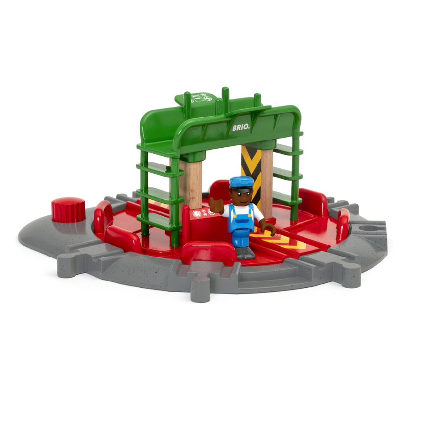 BRIO Turntable & Figure 2 pieces