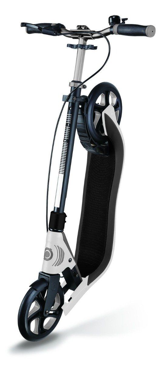 Globber One NL 205 Deluxe Scooter - White/Grey