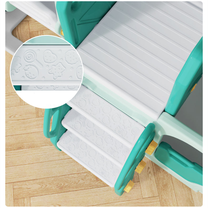 ALL 4 KIDS Lucas Baby Slider and Swing Play Center with Bus - White
