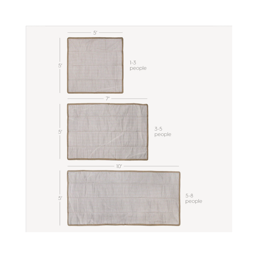 Little Unicorn Outdoor Blanket - 5 x 7 - Primrose Patch