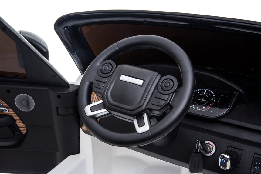 ALL 4 KIDS Licensed Double Seat Land Rover Kids Ride On Car with RC