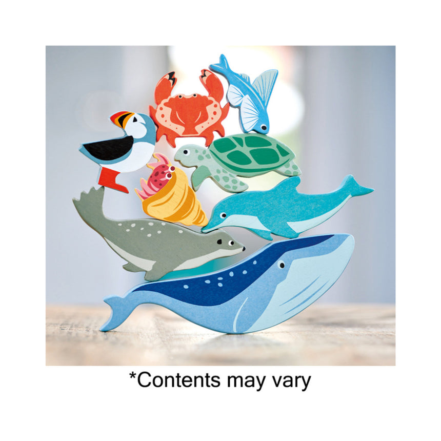 Tender Leaf Toys Wooden Selection of Coastal Animals