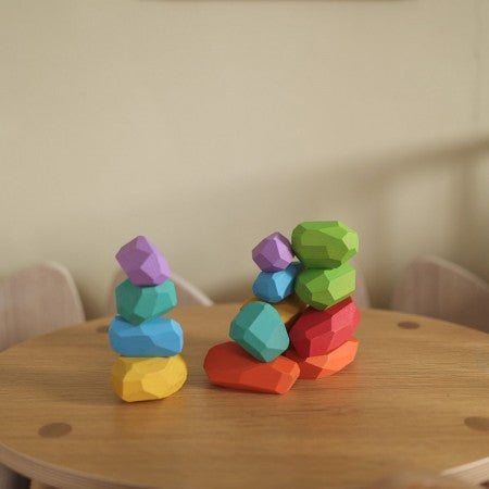 Kinderfeets Stacking Stones Rainbow