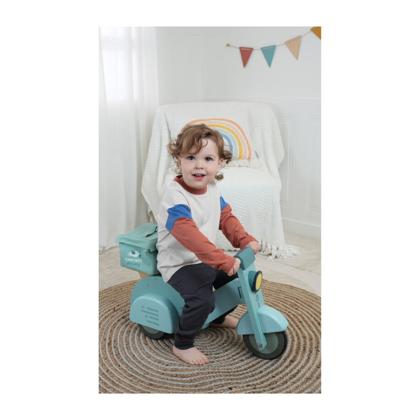Tender Leaf Toys Ride On Pretend Delivery Scooter