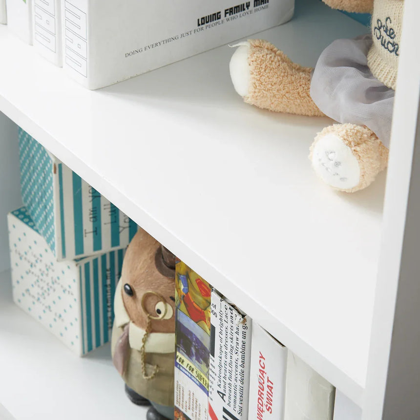 ALL 4 KIDS White Ivy Tall Kids Bookcase Storage Unit