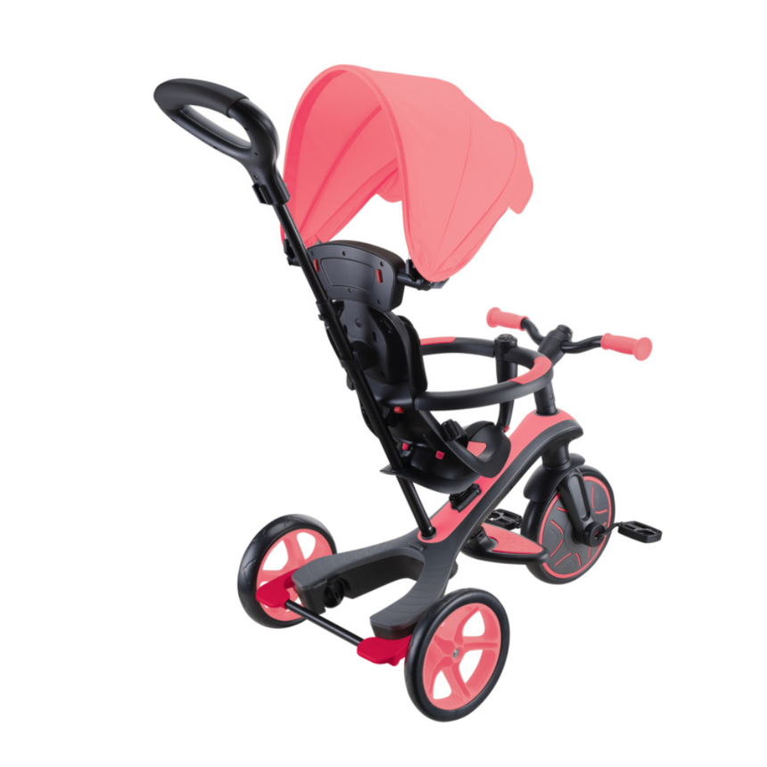 Globber Explorer Trike 4in1 - Pink