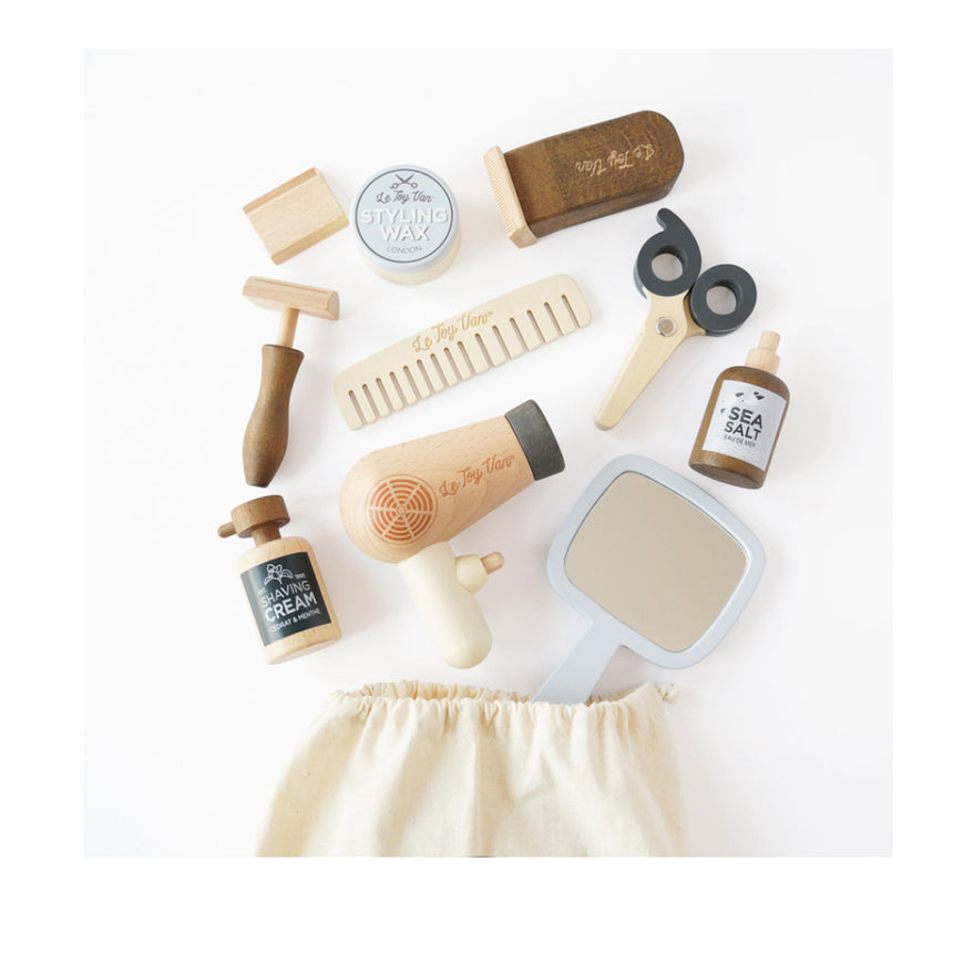 Le Toy Van Hairdresser and Barber Kit - 12 Piece