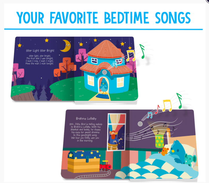Ditty Bird Bedtime Songs Board Book