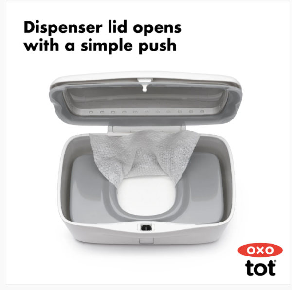 OXO TOT Perfect Pull Wipes Dispenser - Grey