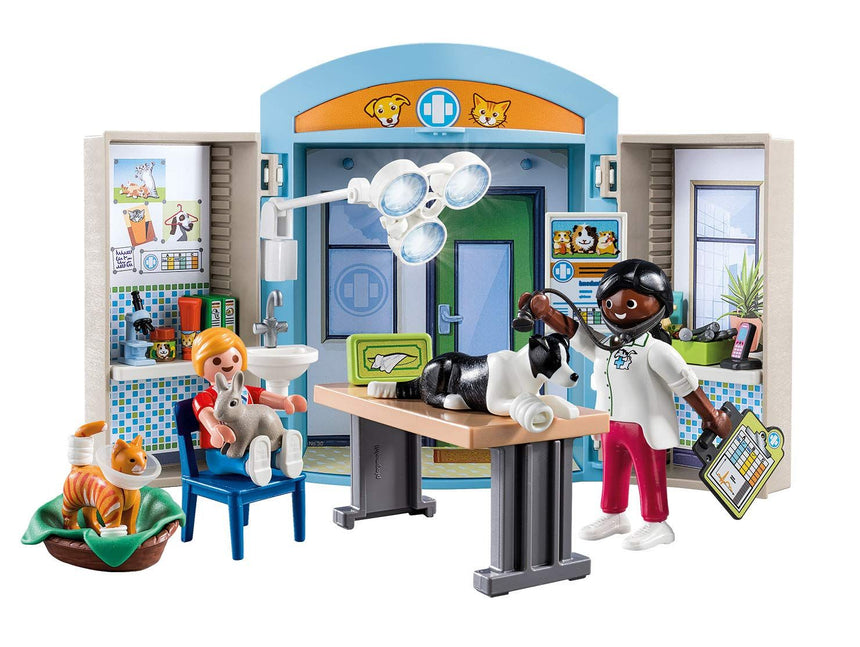 Playmobil Vet Clinic Play Box