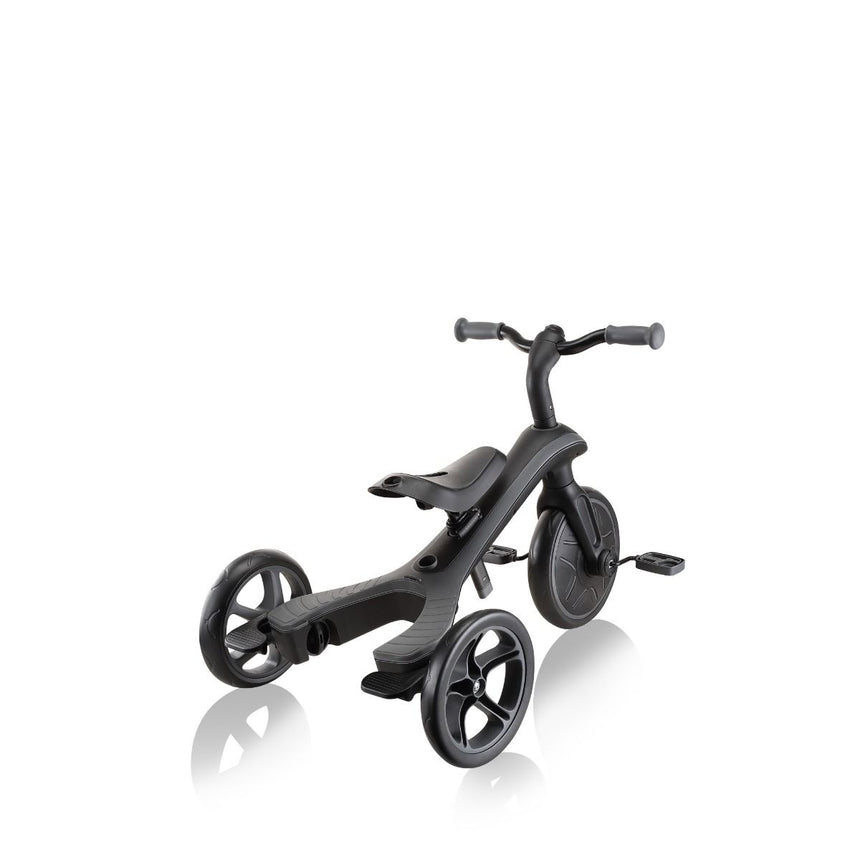 Globber Explorer Trike 4 in 1 DELUXE PLAY - Black/Grey