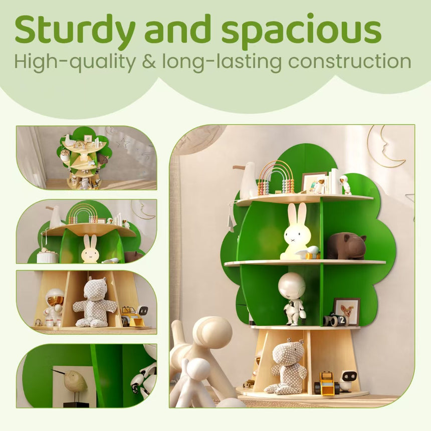 All 4 Kids Bloom Tree Kids Montessori Bookshelf