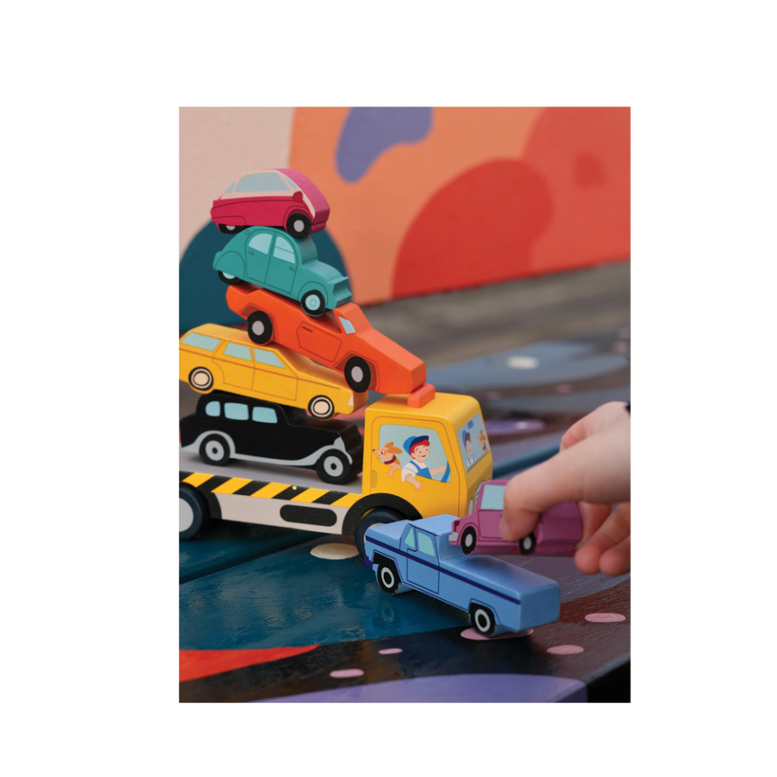 Tender Leaf Toys Stacking Cars