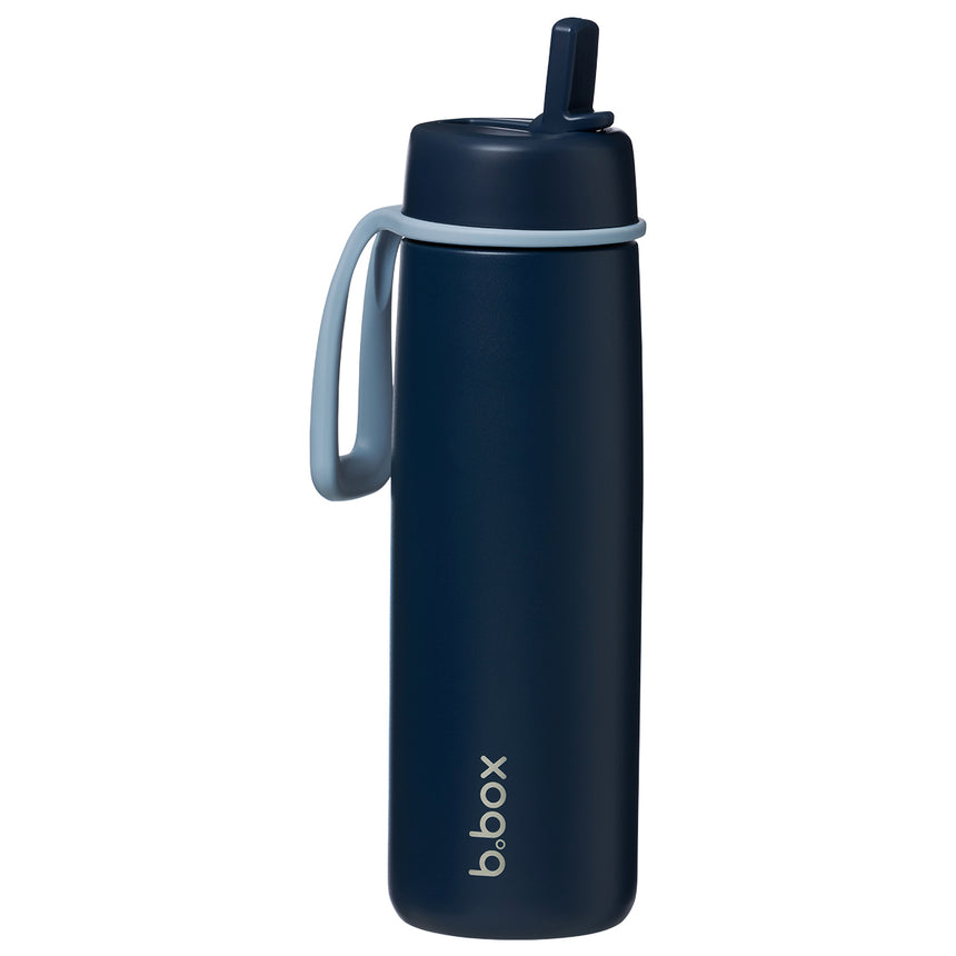 B.Box 690mL Insulated Flip Top Drink Bottle - Midnight