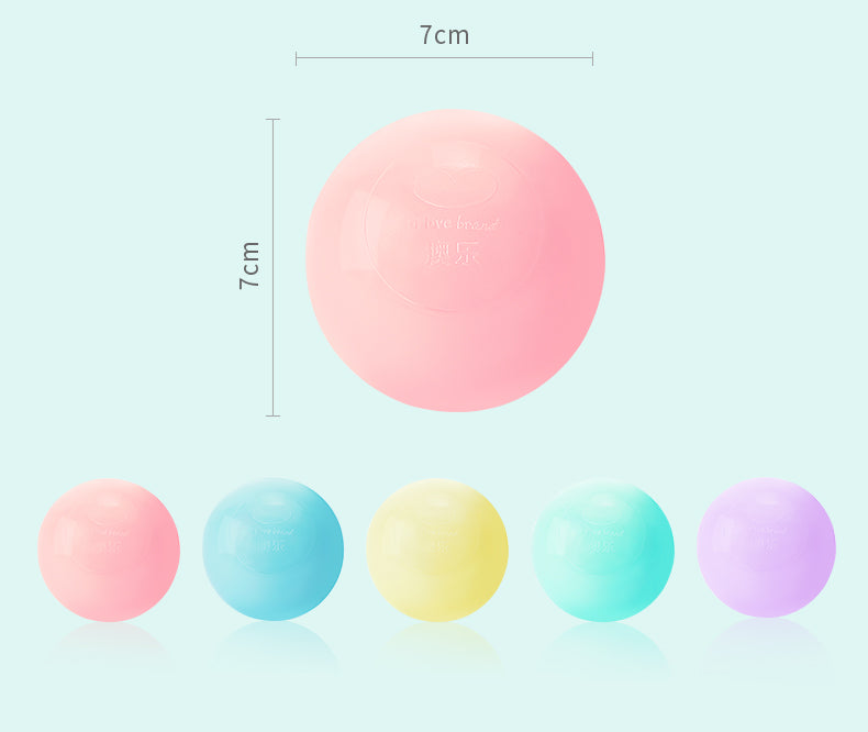 Joy Baby 100 PCS Mix Colour 7cm Anti-Press Pit Ocean Ball