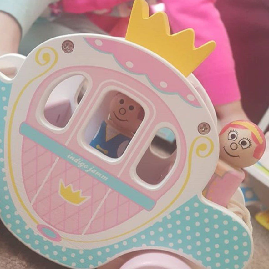 Indigo Jamm Wooden Princess Polly Carriage