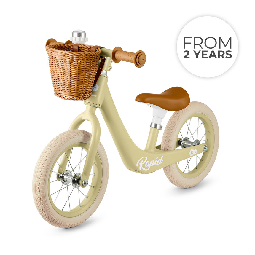 Kinder Kraft Lightweight Rapid 2 Balance Bike with Basket