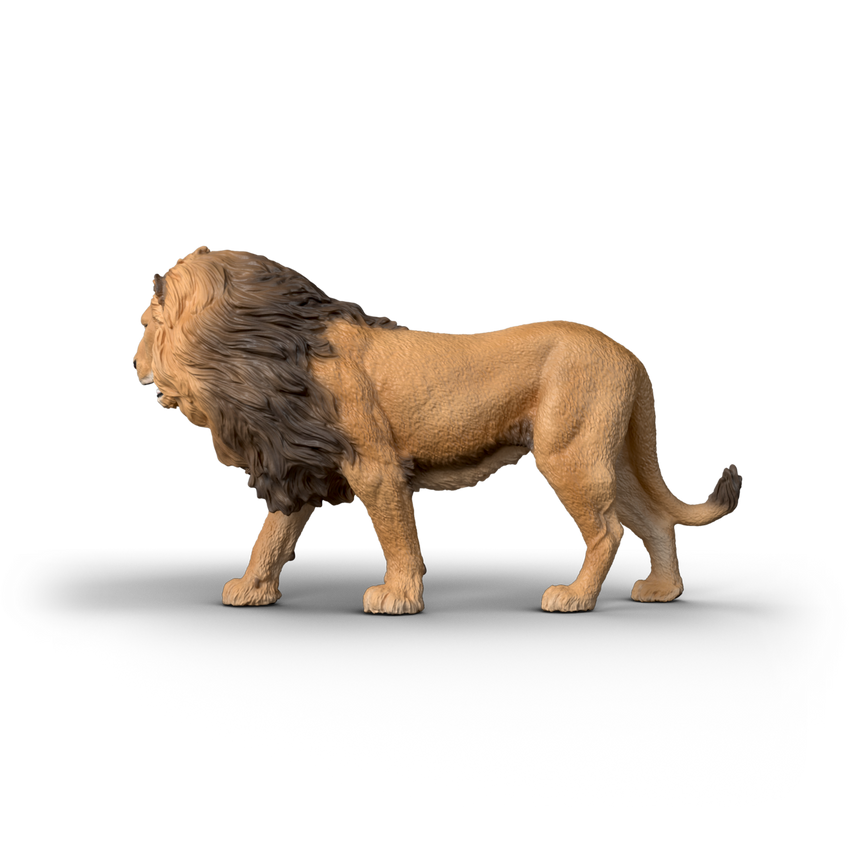 Schleich Lion toy figure side view