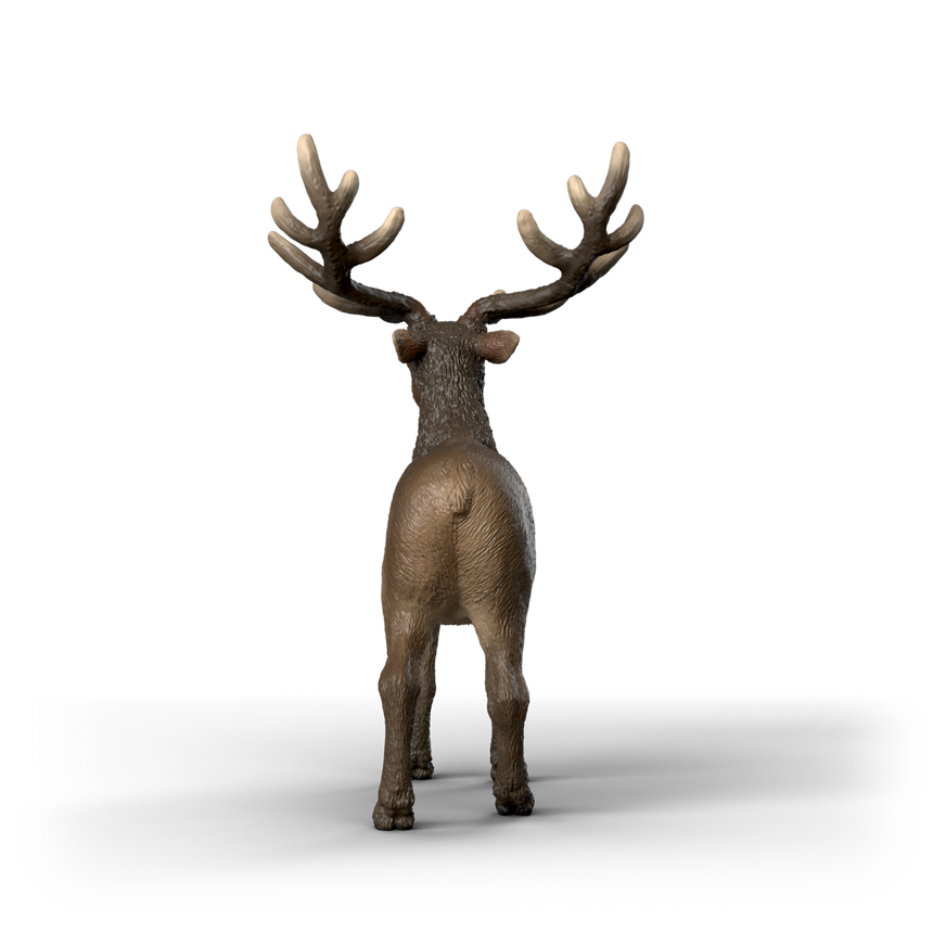 Schleich Elk toy figure additional view