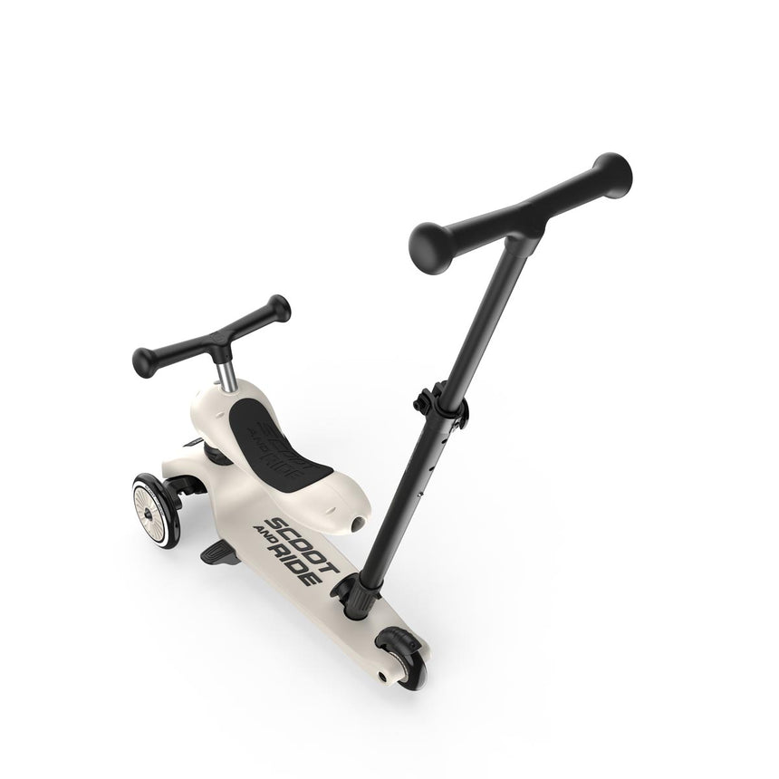 Scoot & Ride Highwaykick 1 Push & Go 2-in-1 kids scooter in Ash – view 12