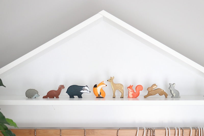 Tender Leaf Toys Wooden Animal Badger - image 5