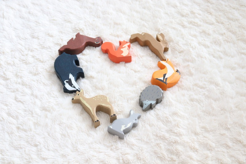 Tender Leaf Toys Wooden Animal Badger - image 7
