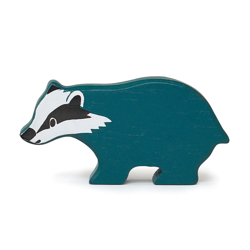 Tender Leaf Toys Wooden Animal Badger