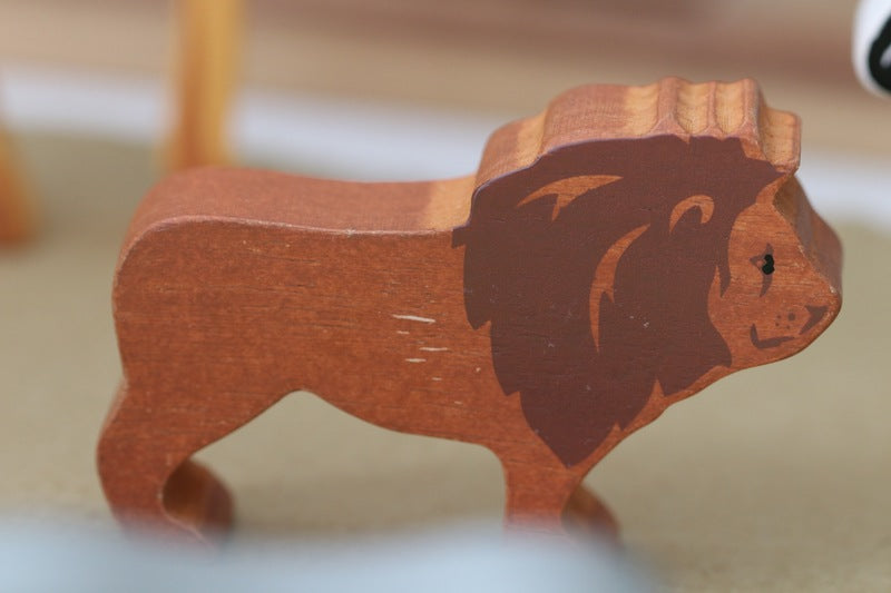 Tender Leaf Toys Wooden Animal Lion - image 2