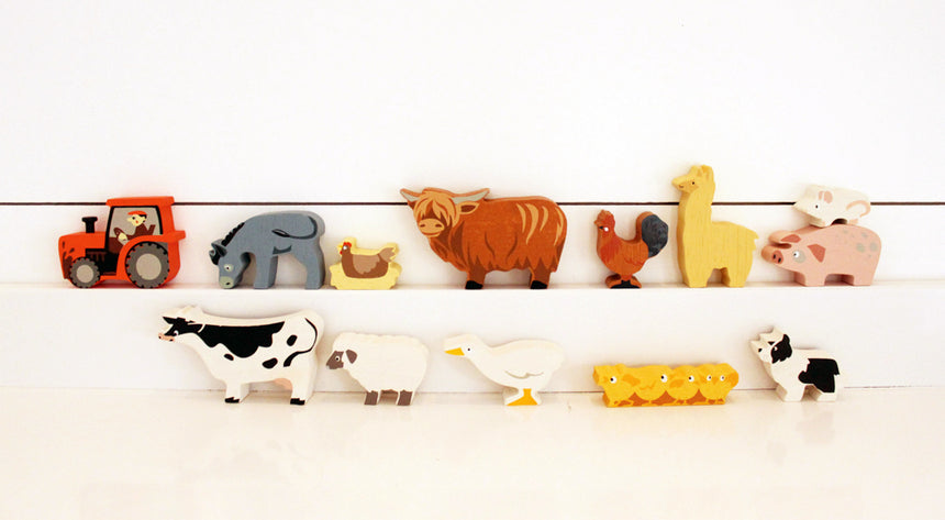 Tender Leaf Toys Wooden Animal Chicken - image 7
