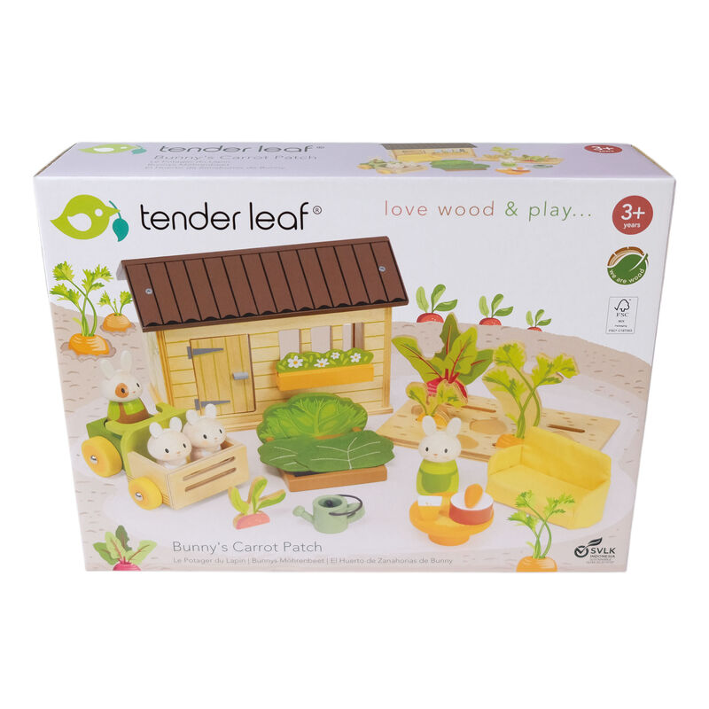 Tender Leaf Toys Bunny's Carrot Patch - image 11
