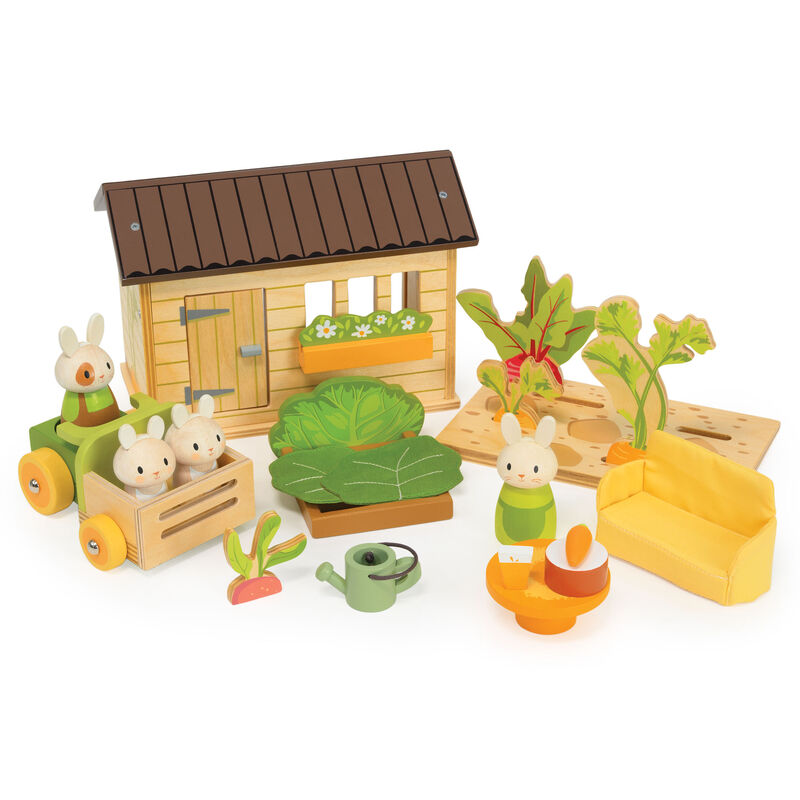 Tender Leaf Toys Bunny's Carrot Patch - image 2