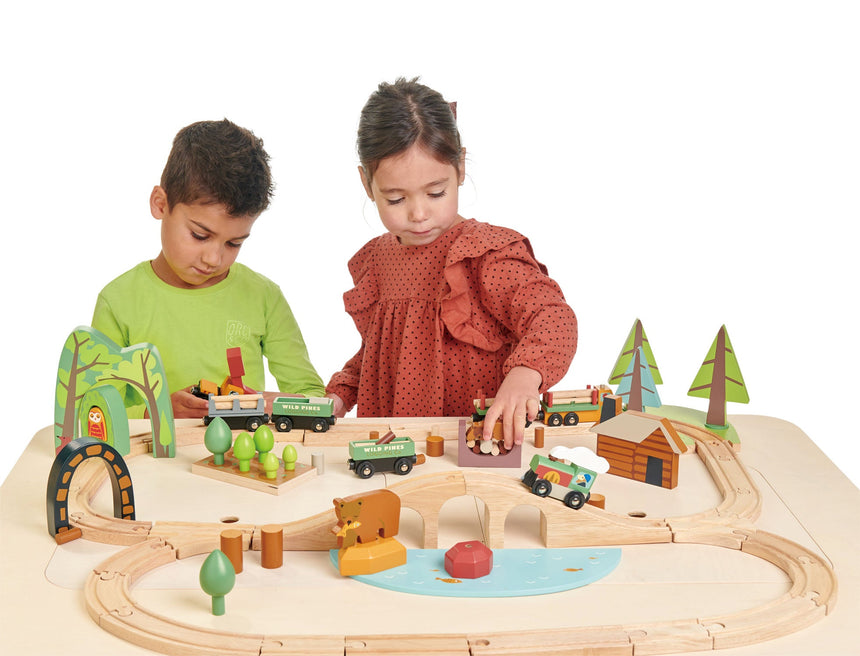 Tender Leaf Toys Wild Pines Train Set - image 13