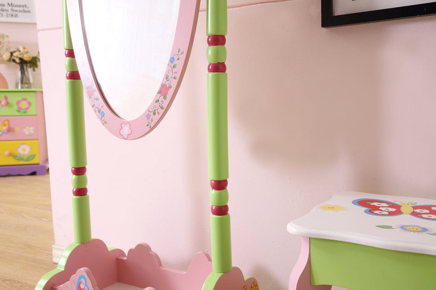 Olivia child safe mirror with MDF frame and shatterproof glass