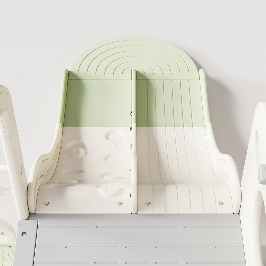 All 4 Kids Willow Double Track Slide & Swing Play Center