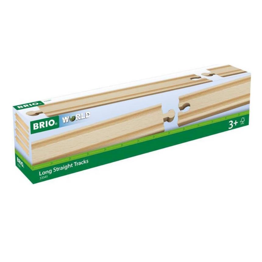 BRIO Long Straight Tracks 4 pieces