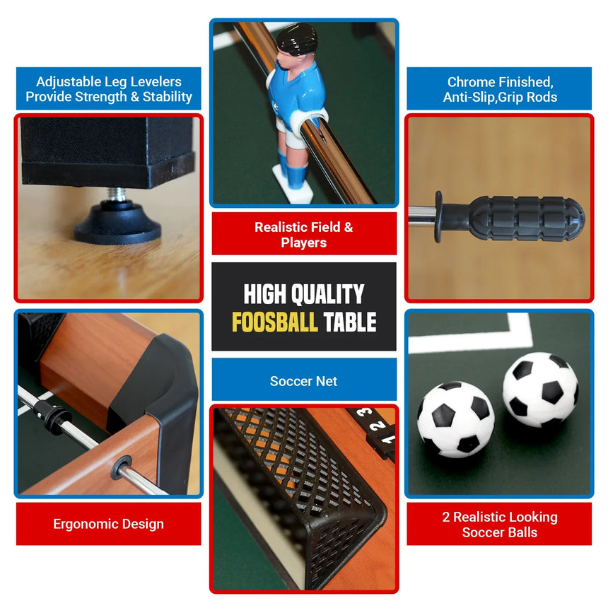 All 4 Kids 4FT Dylan Soccer Foosball Foosball Table