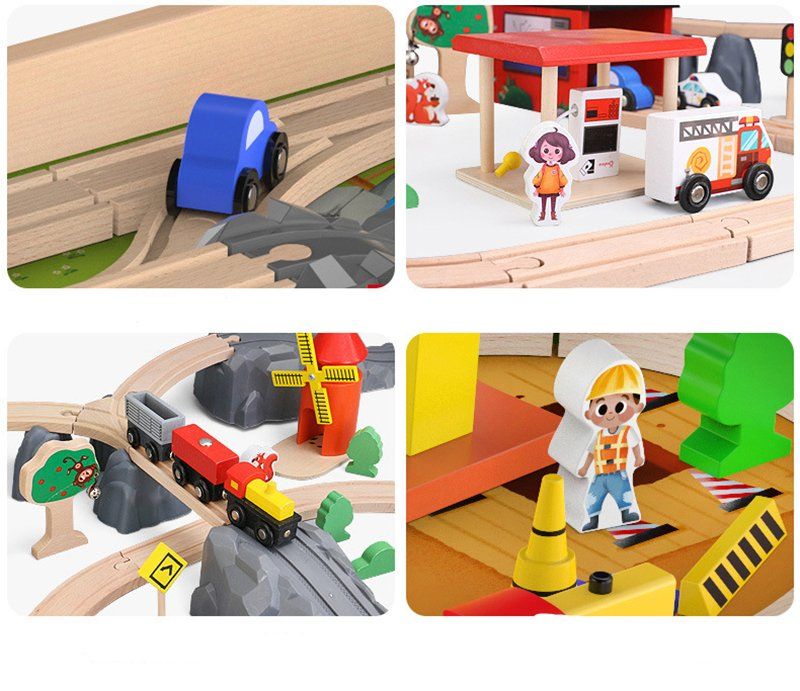 Onshine Luxury 101 Pcs Train Set with Table