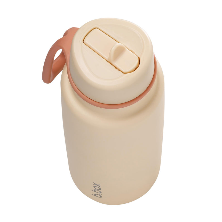 B.Box 1L Insulated Flip Top Drink Bottle - Melon Mist