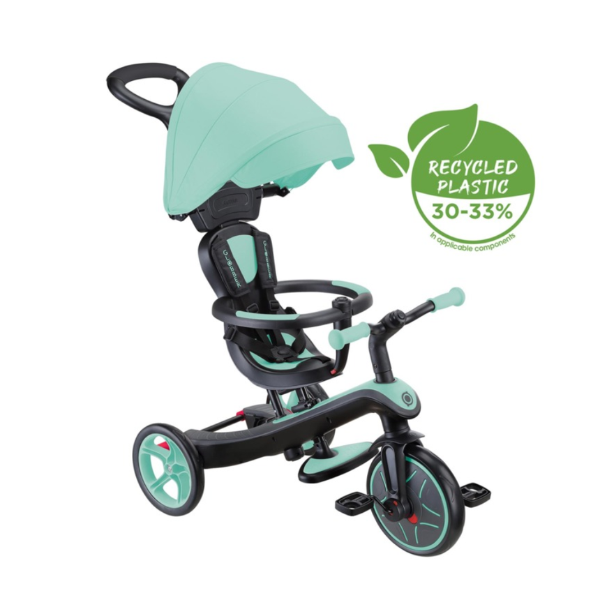 Globber Explorer Trike 4in1 - Mint
