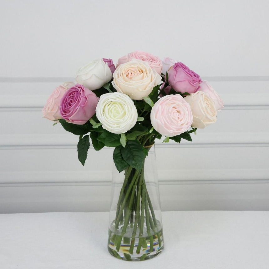 All 4 Kids Artificial Flower Bouquet Arrangements - Rose
