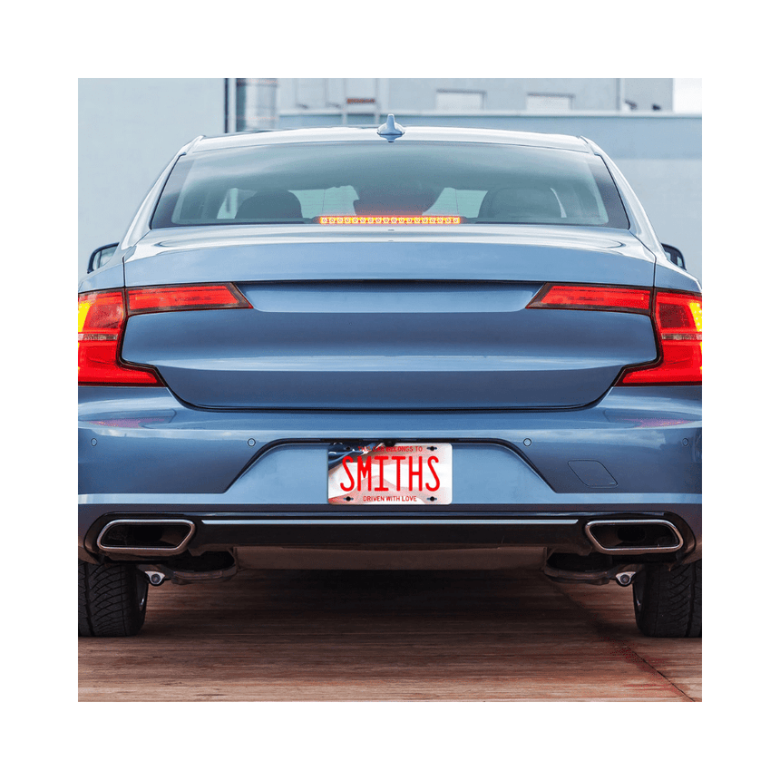 Personalized Novelty License Plate for RIde On Car