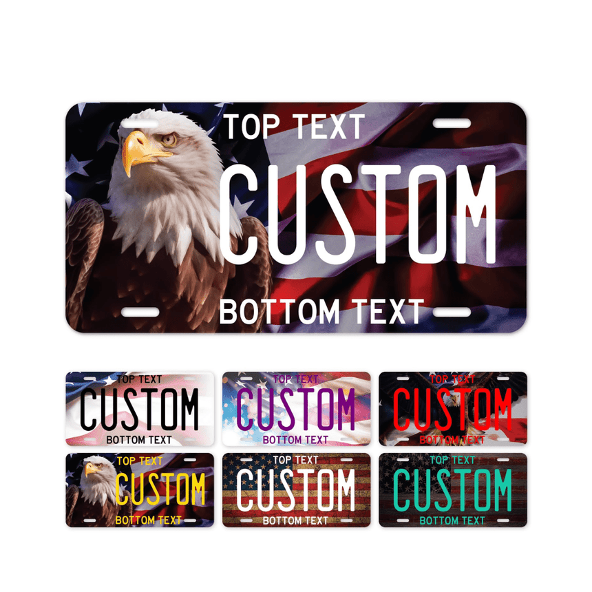 Personalized Novelty License Plate for RIde On Car