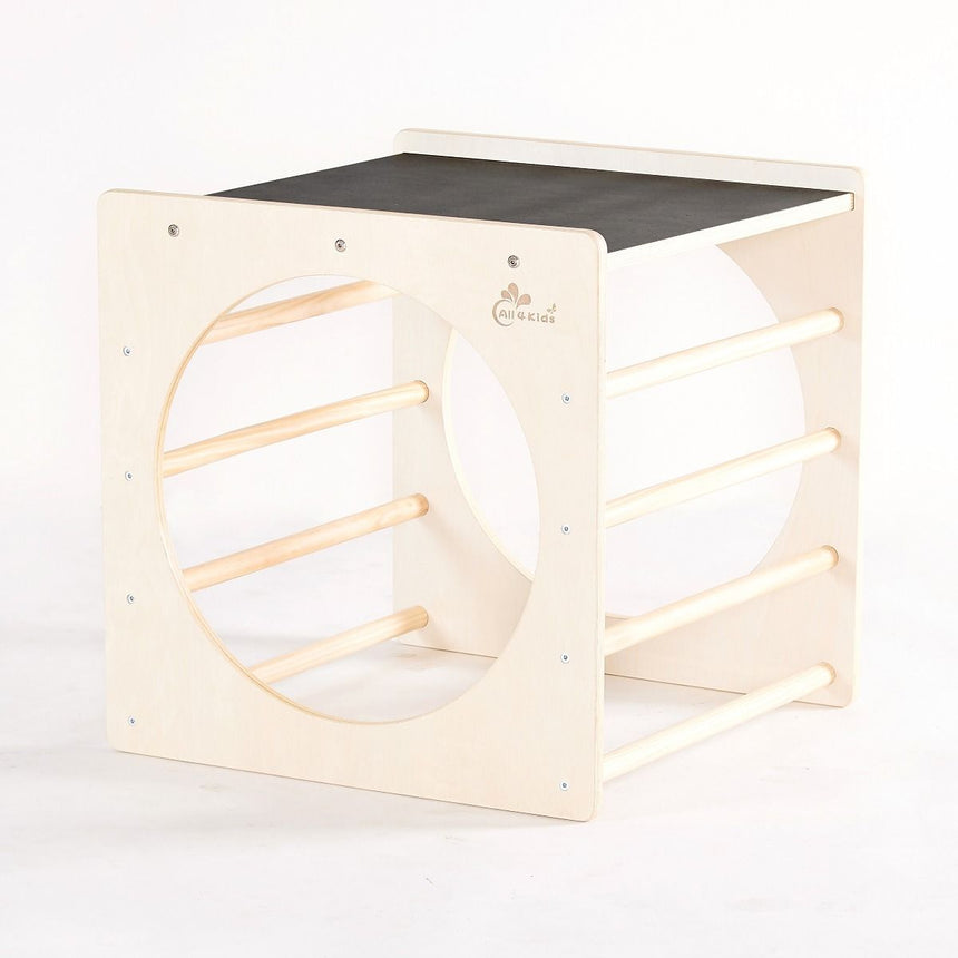 All 4 Kids Ian Pikler Play Cube with Blackboard
