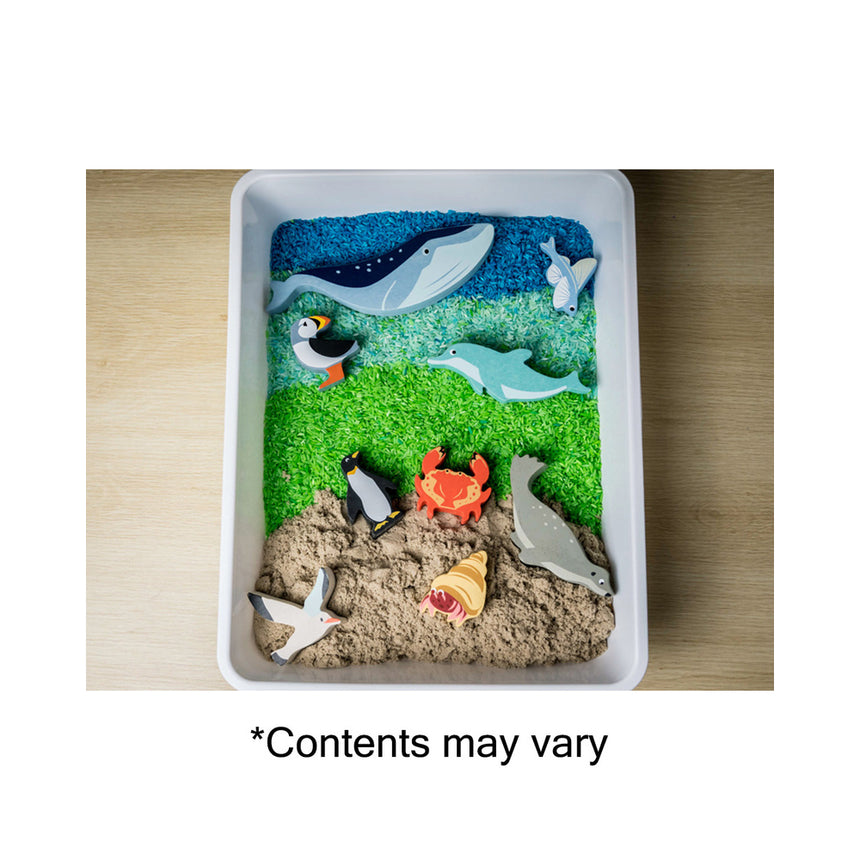 Tender Leaf Toys Wooden Selection of Coastal Animals