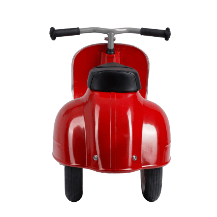 Ambosstoys Primo Classic Red Ride-On (Leather Seat)