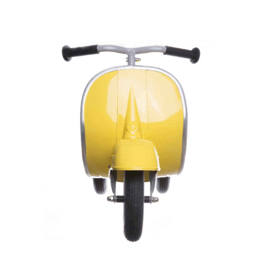 Ambosstoys Primo Classic Yellow Ride-On (Leather Seat)
