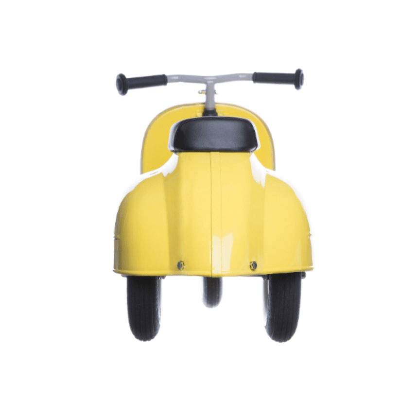 Ambosstoys Primo Classic Yellow Ride-On (Leather Seat)